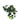 18" Faux Green Ivy Leaf Bush