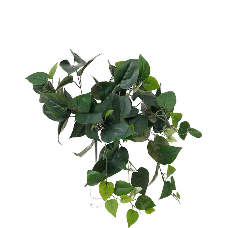 18" Faux Green Ivy Leaf Bush