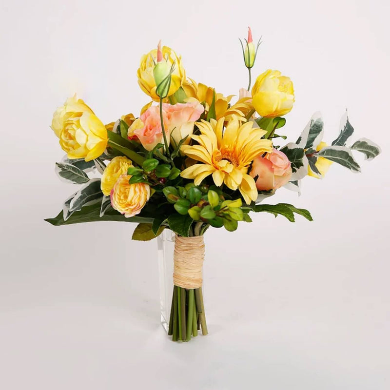 Cheerful Yellow Floral Bouquet