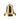 Gold Christmas Bell Ornament