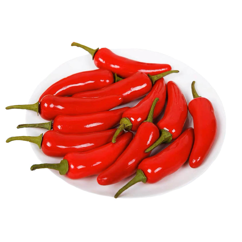Fake Red Chillies (Set of 12)