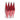 Red & Gold Finial Ornaments
