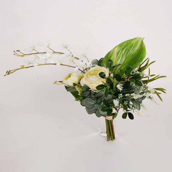 Lush Green Fake Bouquet
