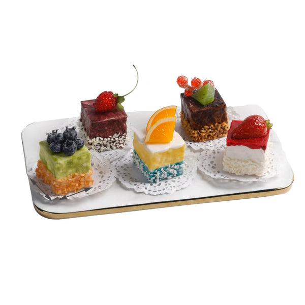1.5" Mini Fruits Cakes Set