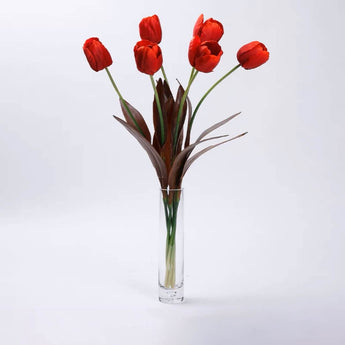 Faux Spring Tulips Set of 6