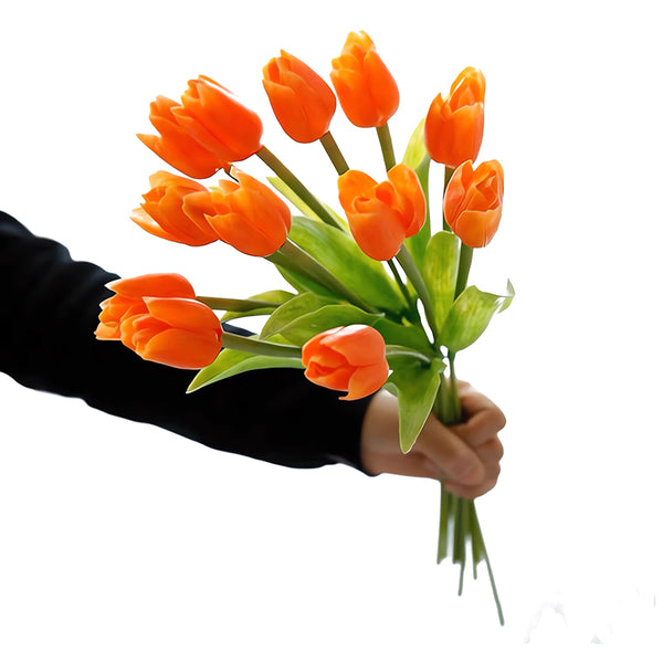 Natural Touch Tulips Stems (Set of 12)