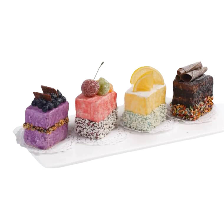Fake Petits Four Cake Set
