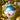 Forest Santa Glass Ball