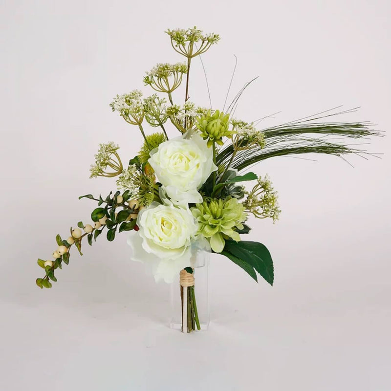 Pale Green Fake Bouquet