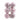 Pink Lattice Christmas Balls