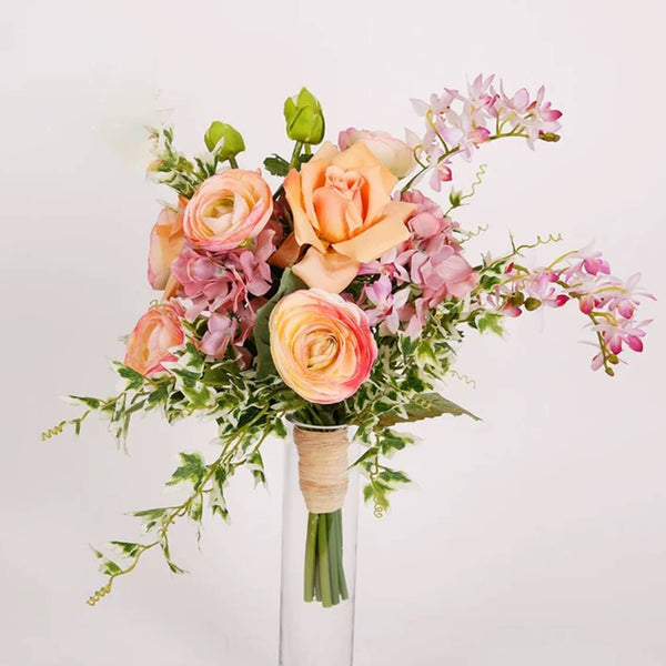 Pretty in Pink Fake Bouquet