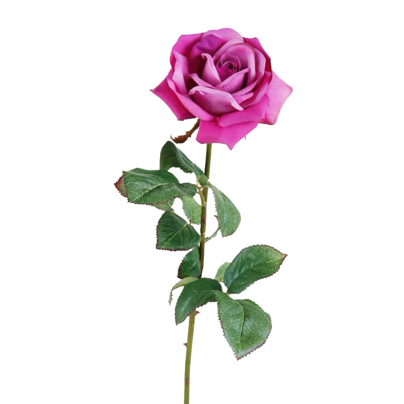 30" Nearly Natural Silk Rose