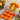 Lifelike Faux Orange Fruit