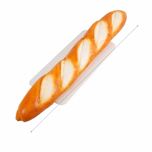 21" Jumbo White Baguette