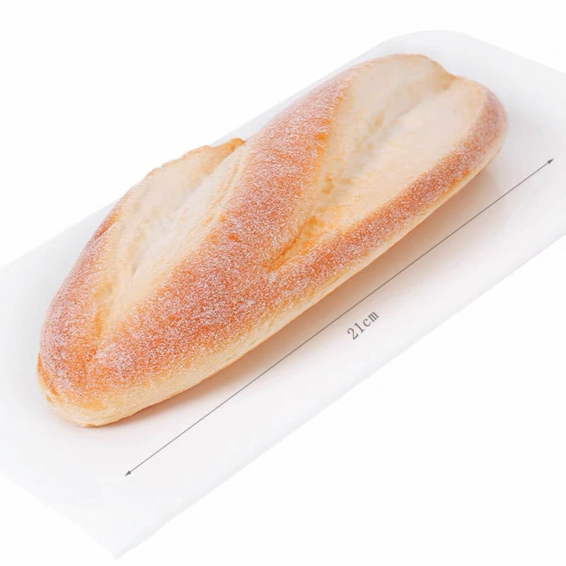 8" Fake Cheese Bread Roll