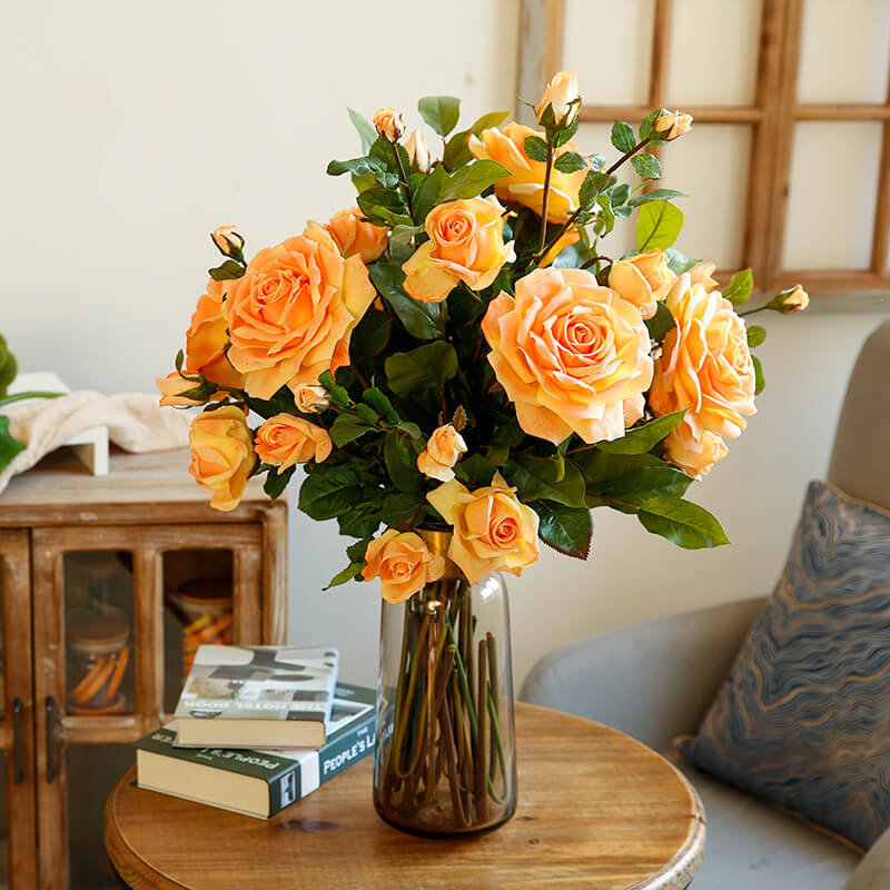 34" Fake Spain Jumbo Rose
