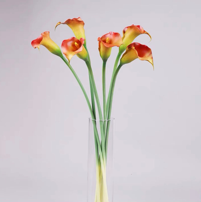 Faux Large Calla Lily Set of 6