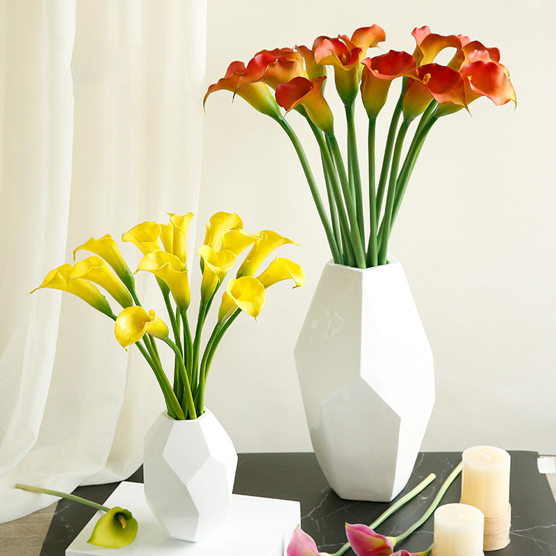 Faux Large Calla Lily Set of 6