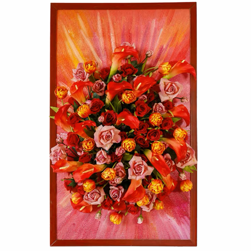 Hand Painted Art - Passionate Love