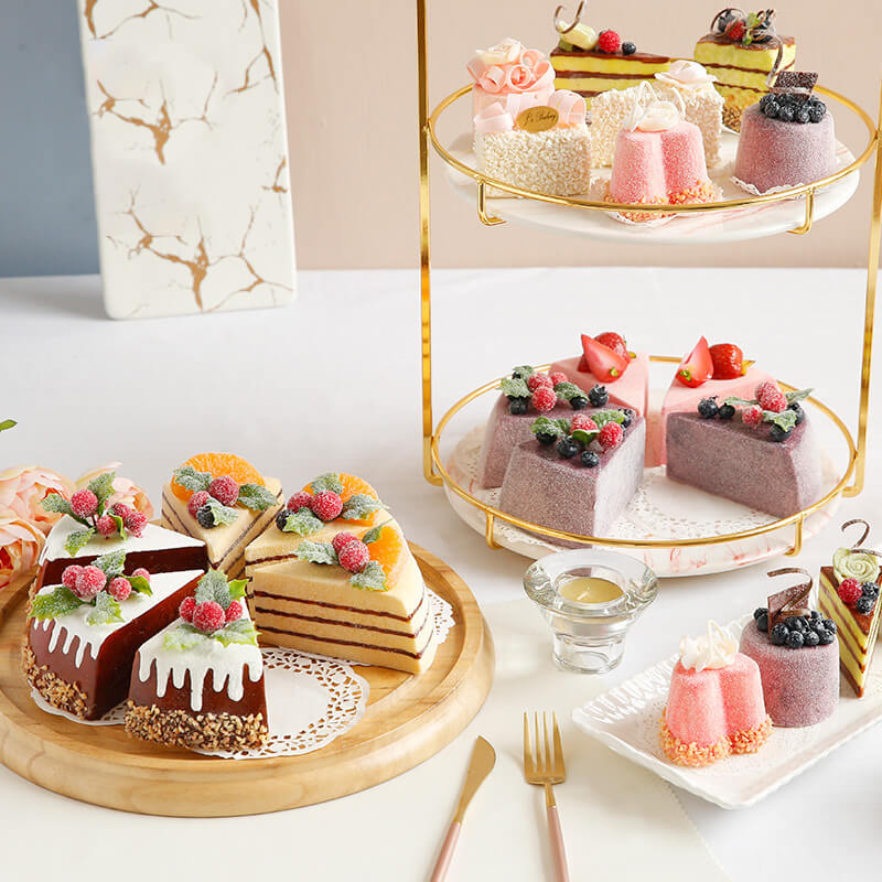 Cherry Chocolate Cake Slices