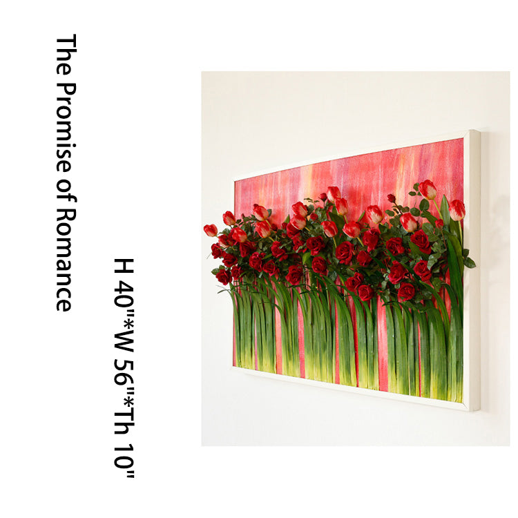 Hand Painted Art - The Promise of Romance