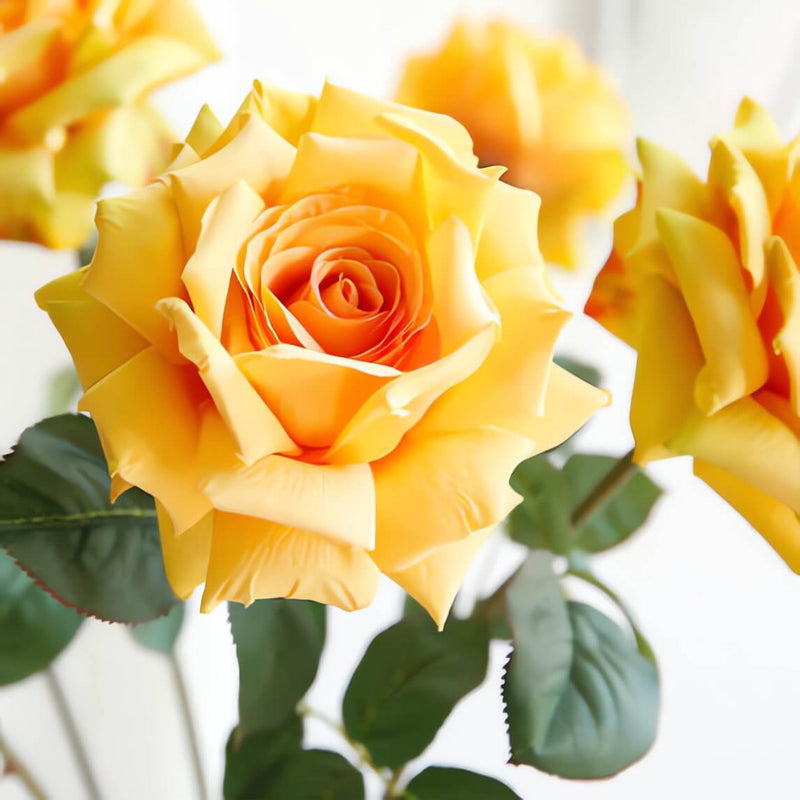 29" Artificial Jumbo Rose Stem