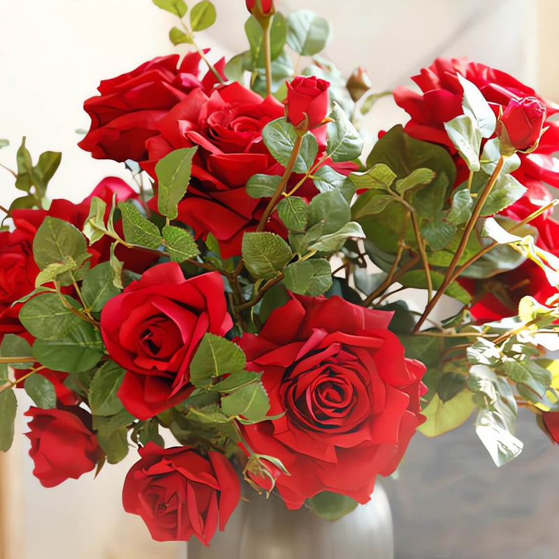 29" Artificial Jumbo Rose Stem