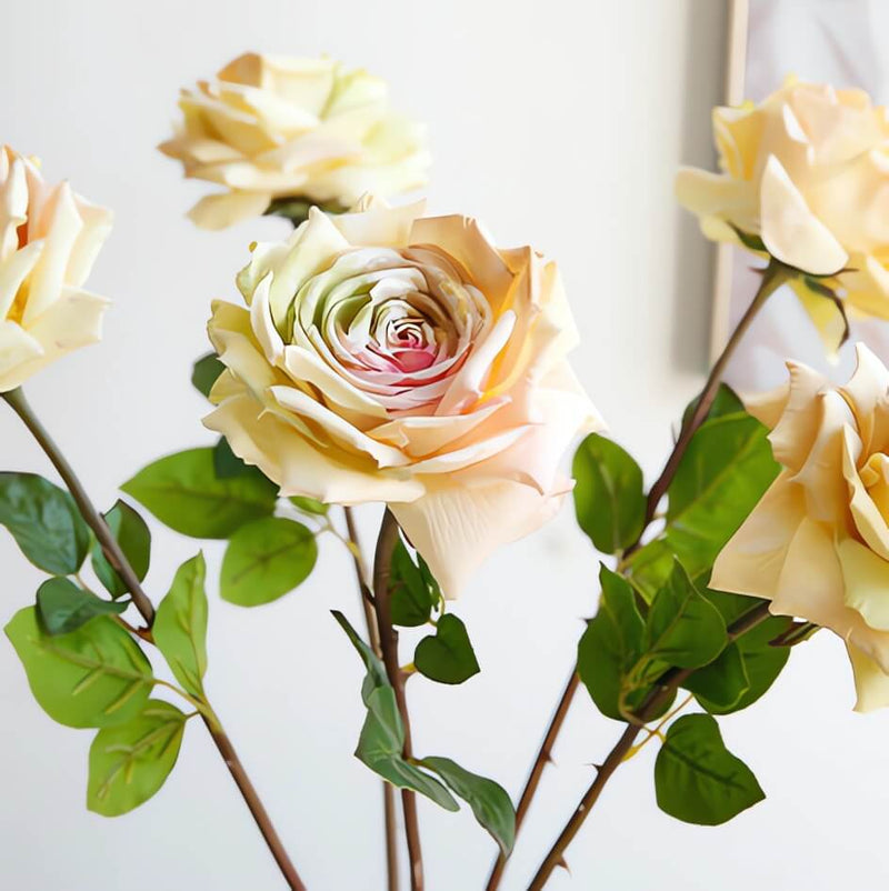 29" Faux Josephine Large Rose