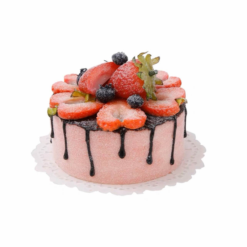 4" Strawberry Ice Cream Cake