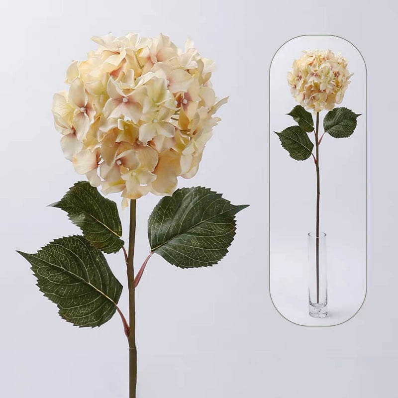 Fake Autumn Hydrangea Stem