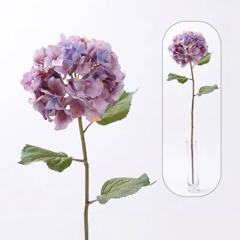 Fake Autumn Hydrangea Stem
