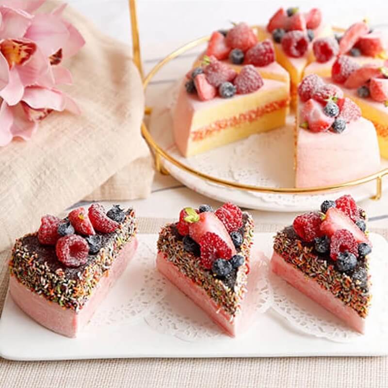 Candy Party Cake Slice