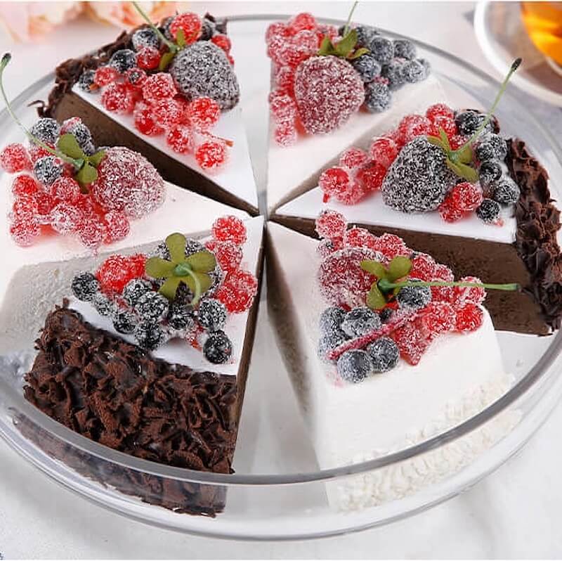 Candy Chocolate Cake Slices