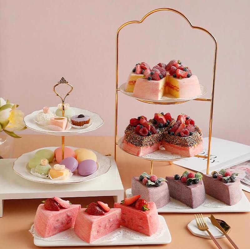 Candy Chocolate Cake Slices