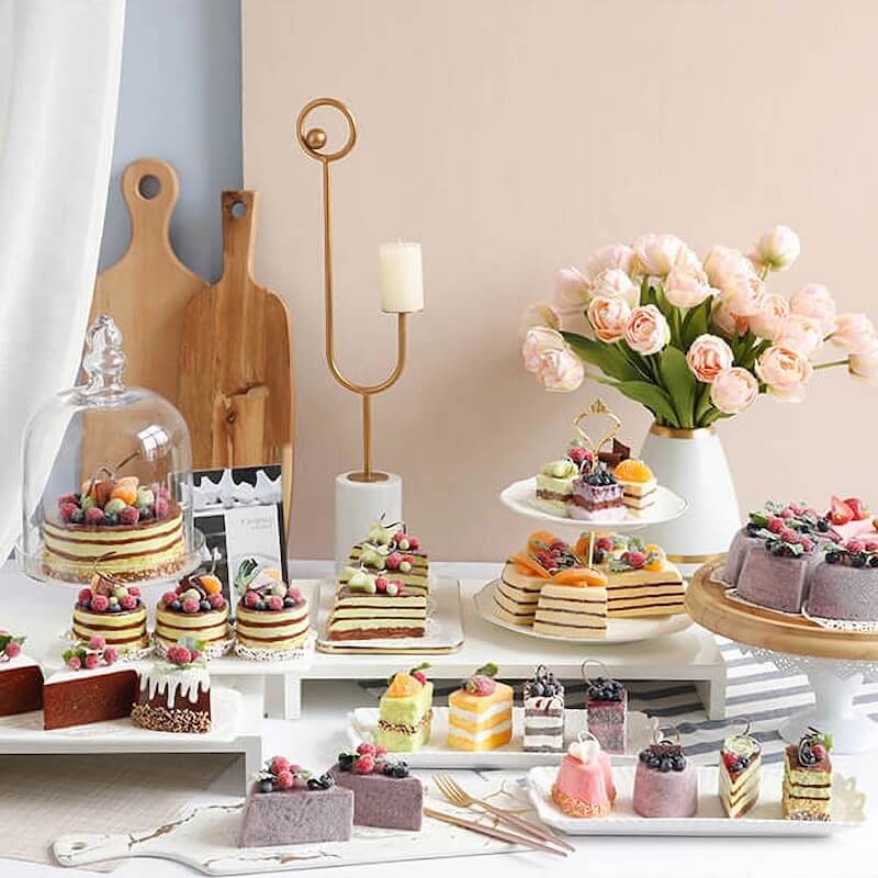 Candy Chocolate Cake Slices
