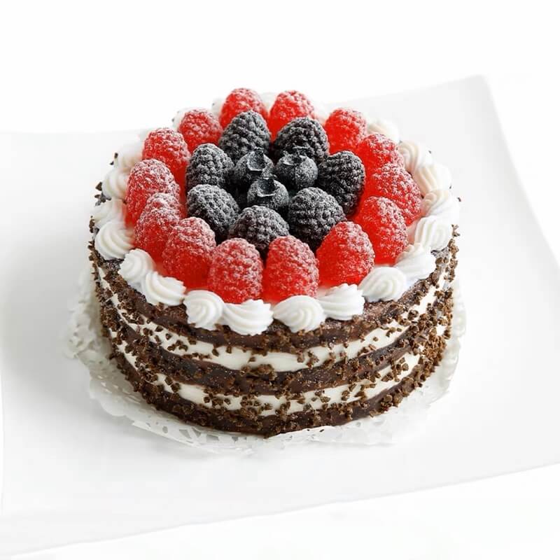 6" Wild Berry Chocolate Cake