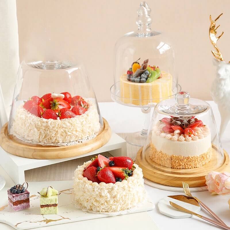 5.5" Faux Birthday Cream Cake