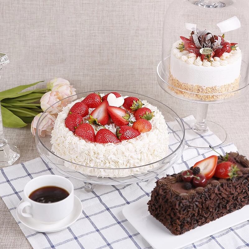 9" Fake Strawberry Shortcake