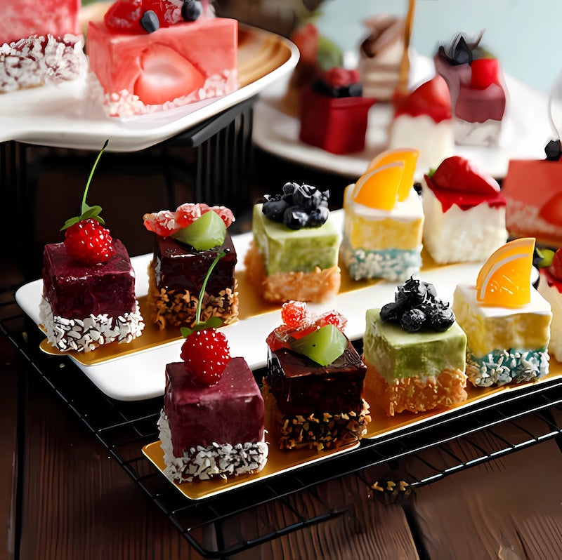 1.5" Mini Fruits Cakes Set