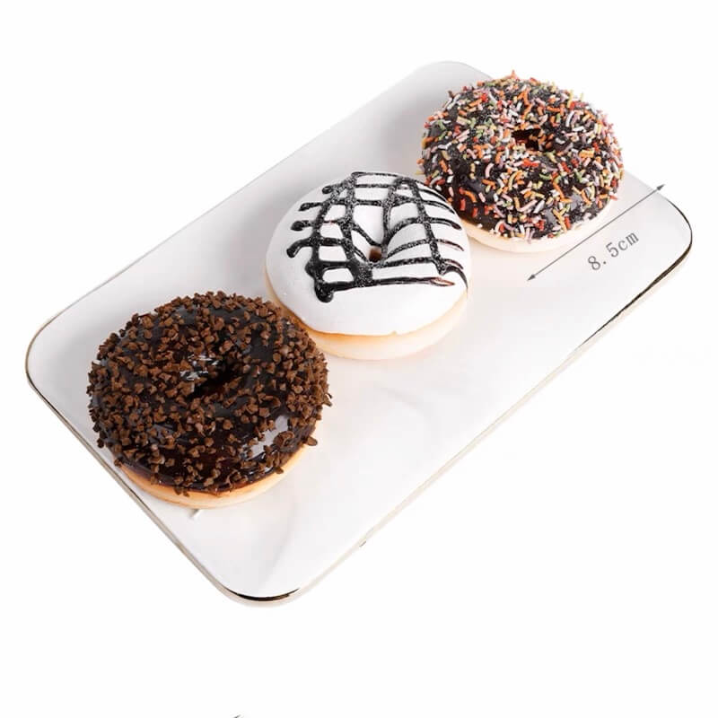 Chocolate Donuts Set of 3
