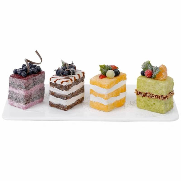 2.4" Artificial Mini Cake Set