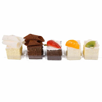 1.5" Square Mini Cake Set