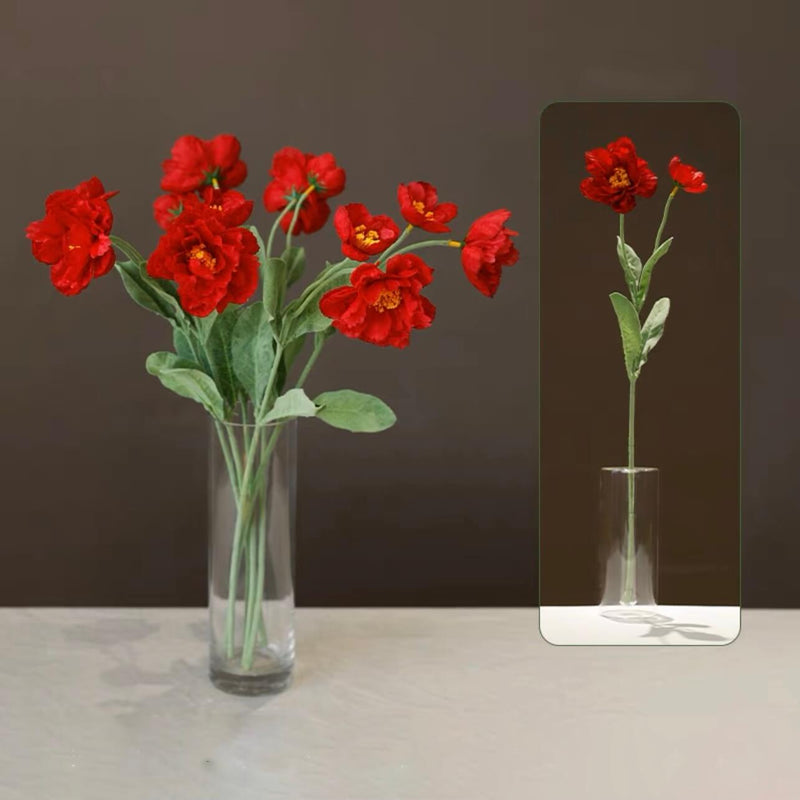 Fake Rosemary Flowers Set of 6