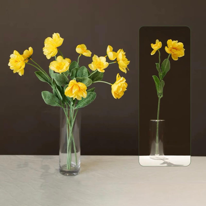 Fake Rosemary Flowers Set of 6