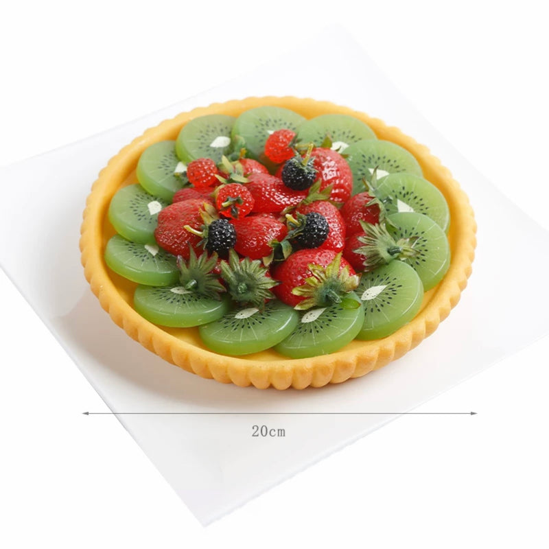 8" Artificial Kiwi Pie