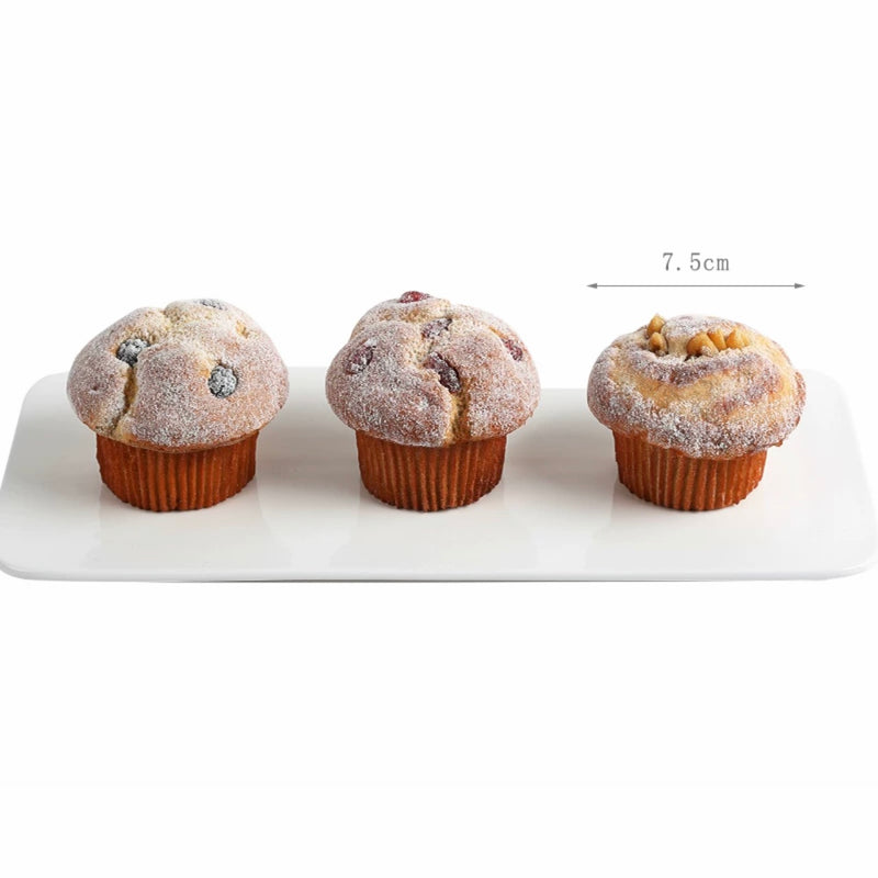 Nut Muffins Cupcakes Set of 3