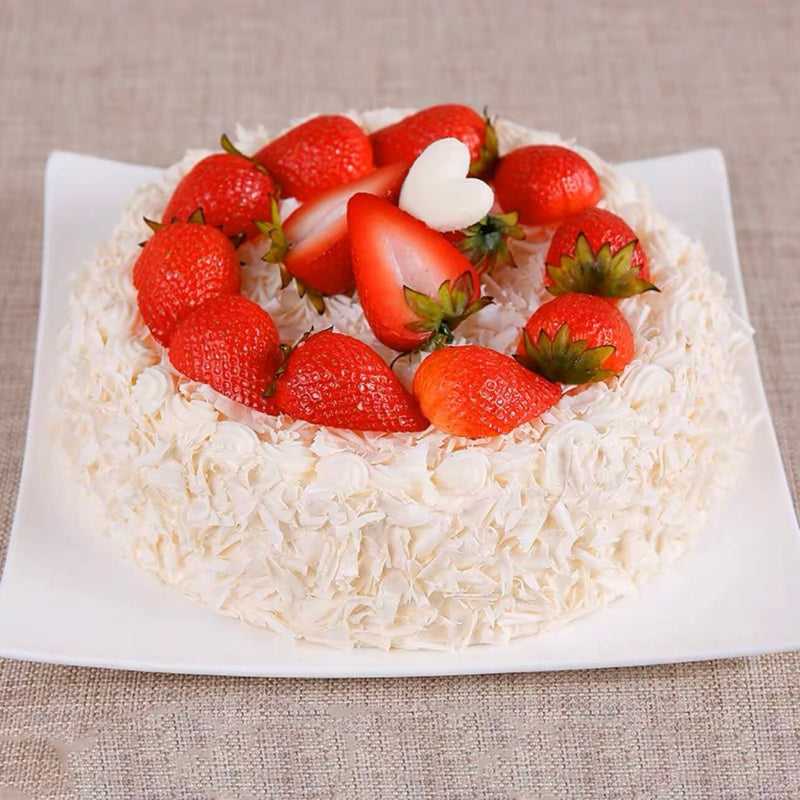 9" Fake Strawberry Shortcake