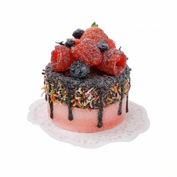 3" Raspberry Ice Cream Cake