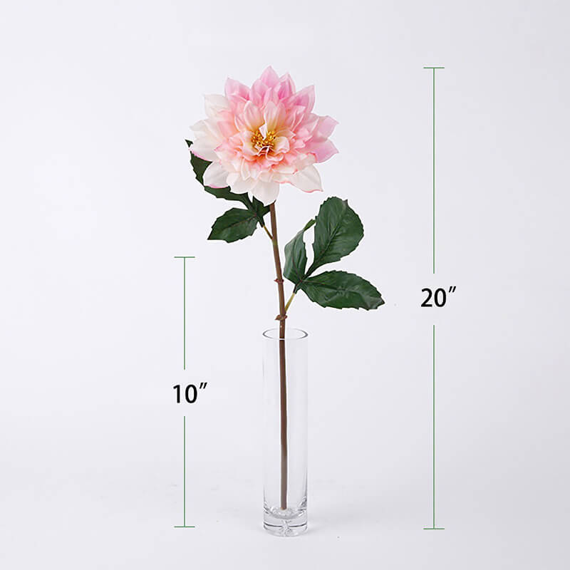 20" Fake Silk Milan Dahlia Flower