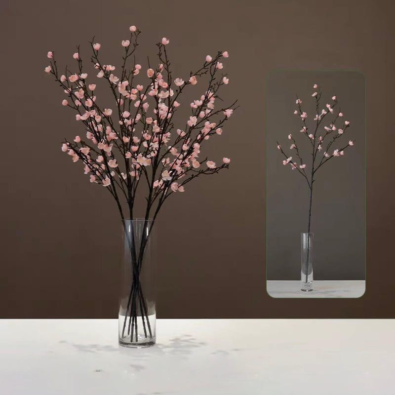 Fake Plum Blossom Spray Set of 6